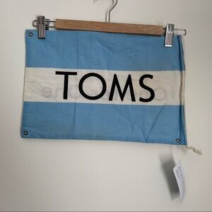 NWT Tom’s Shoe Bag/Flag